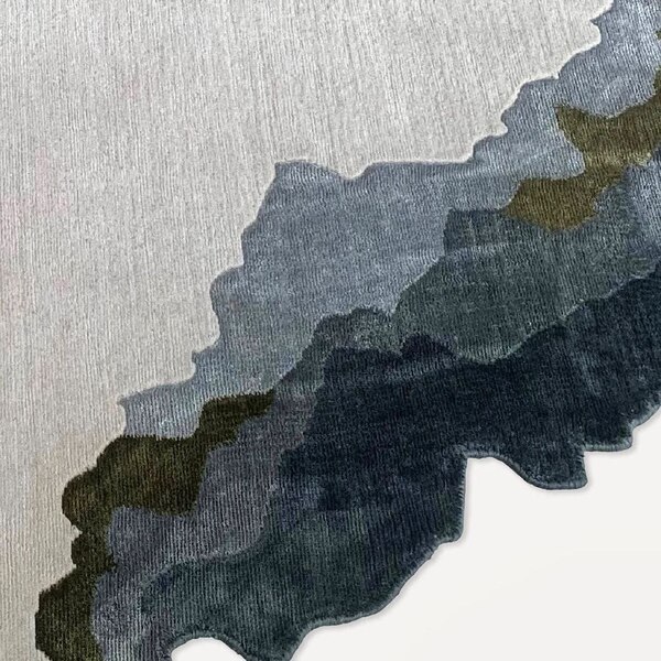 Hand-tufted recent carpet work